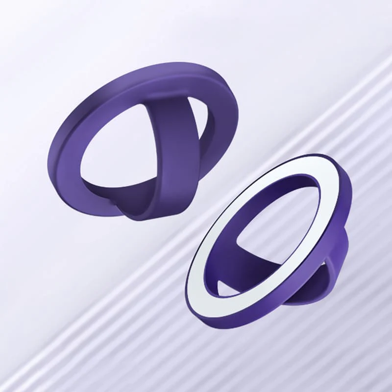 ChubbyGrip Soft - Portable 360° Rotatable Silicone Magsafe Phone Grip - Image 9