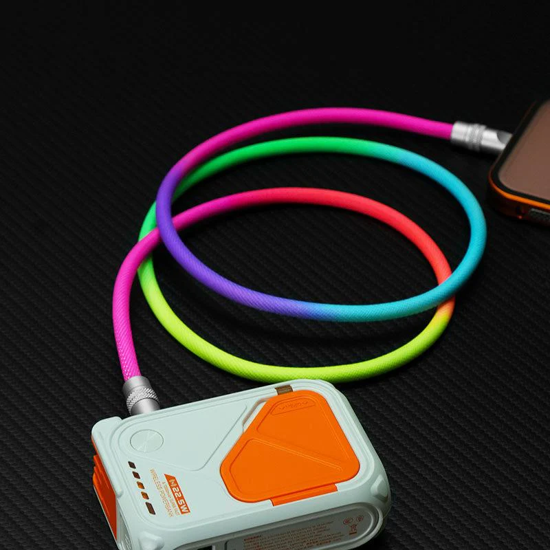 "Rainbow Chubby" Colorful Charge Cable - Image 4