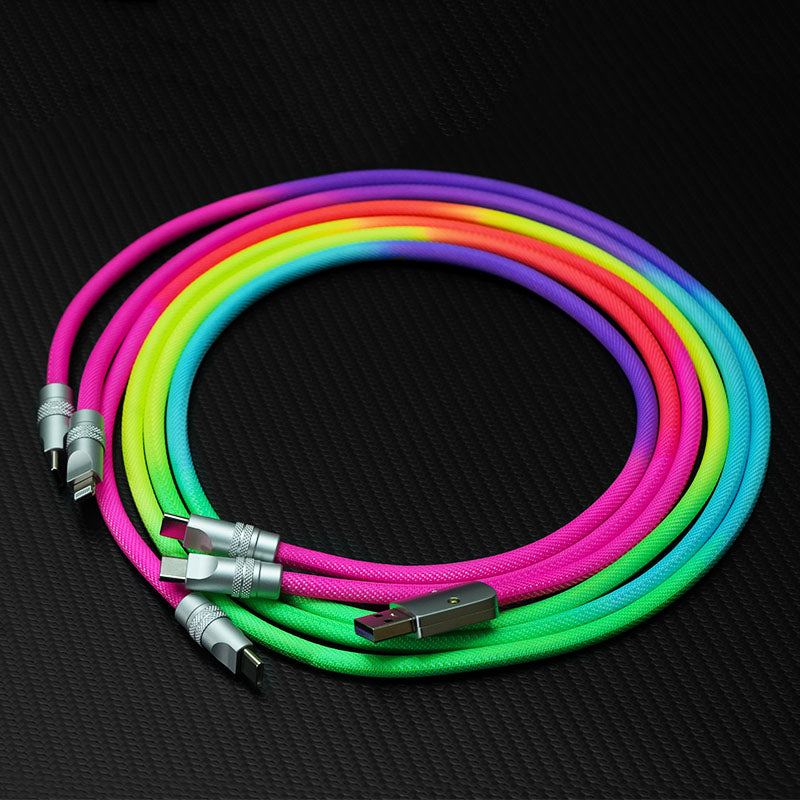 "Rainbow Chubby" Colorful Charge Cable - Image 5