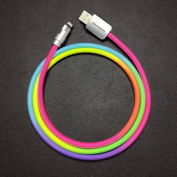 "Rainbow Chubby" Colorful Charge Cable - Image 7