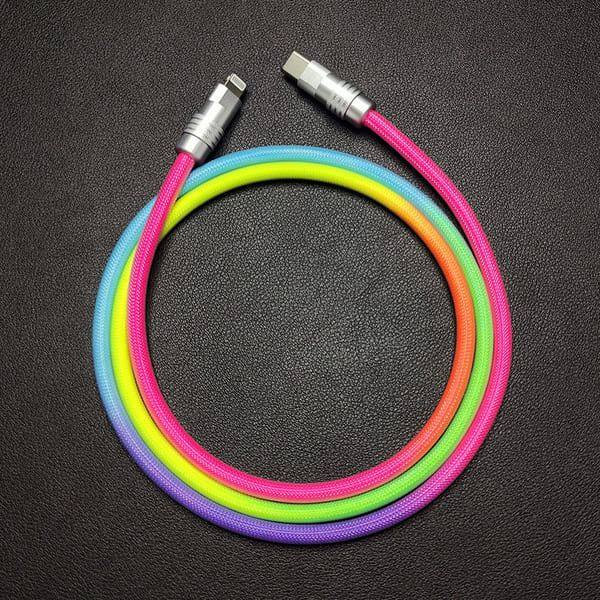 "Rainbow Chubby" Colorful Charge Cable - Image 8