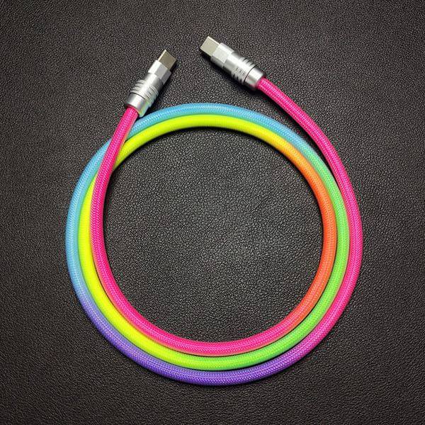 "Rainbow Chubby" Colorful Charge Cable - Image 9