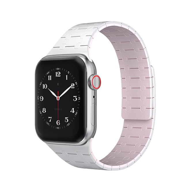 "Dual-Tone" Sport Silicone Magnetic Breathable Band For Apple Watch - Image 10