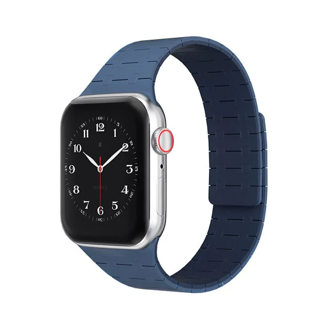 "Dual-Tone" Sport Silicone Magnetic Breathable Band For Apple Watch - Image 8