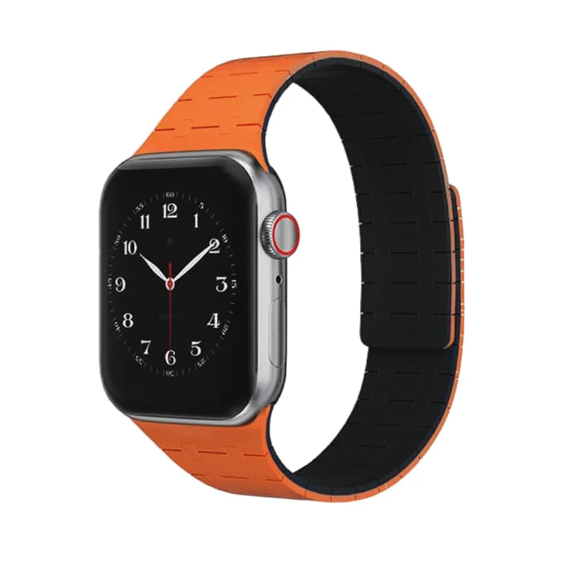 "Dual-Tone" Sport Silicone Magnetic Breathable Band For Apple Watch - Image 9