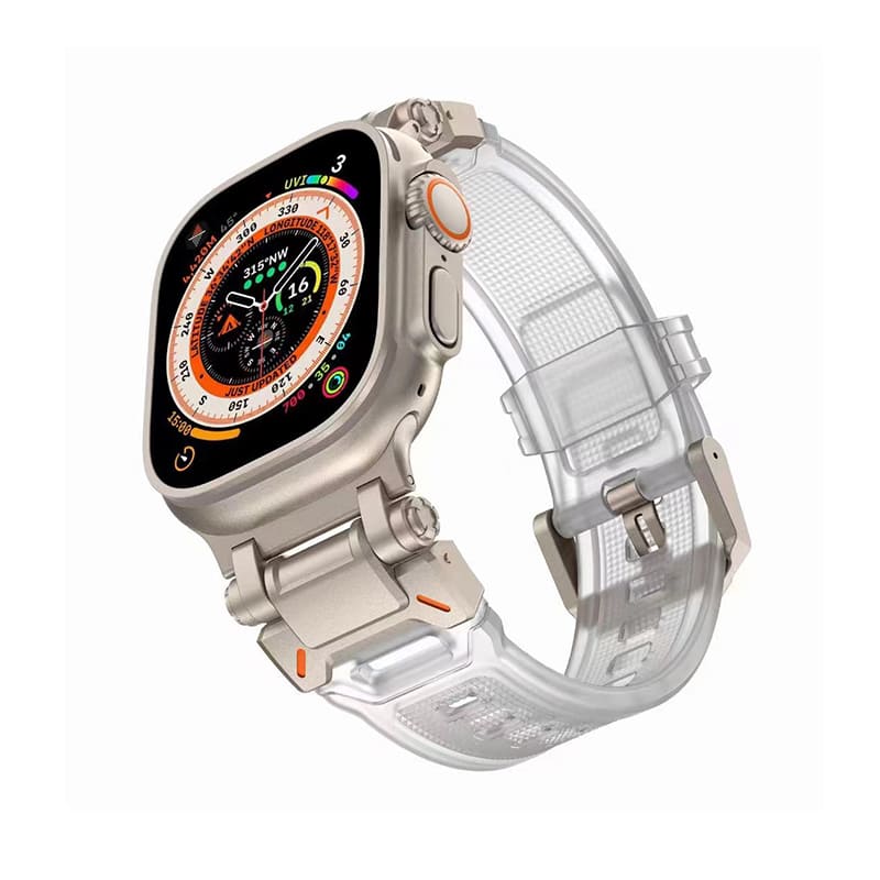"Ultimate Luxury" TPU Band With Titanium Connector For Apple Watch - Image 10