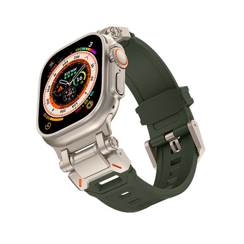 "Ultimate Luxury" TPU Band With Titanium Connector For Apple Watch - Image 13