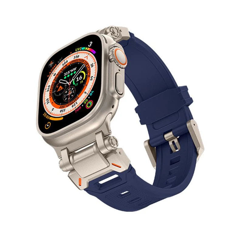 "Ultimate Luxury" TPU Band With Titanium Connector For Apple Watch - Image 14