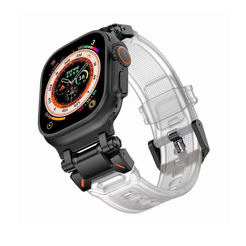 "Ultimate Luxury" TPU Band With Titanium Connector For Apple Watch - Image 16