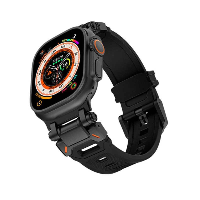 "Ultimate Luxury" TPU Band With Titanium Connector For Apple Watch - Image 17