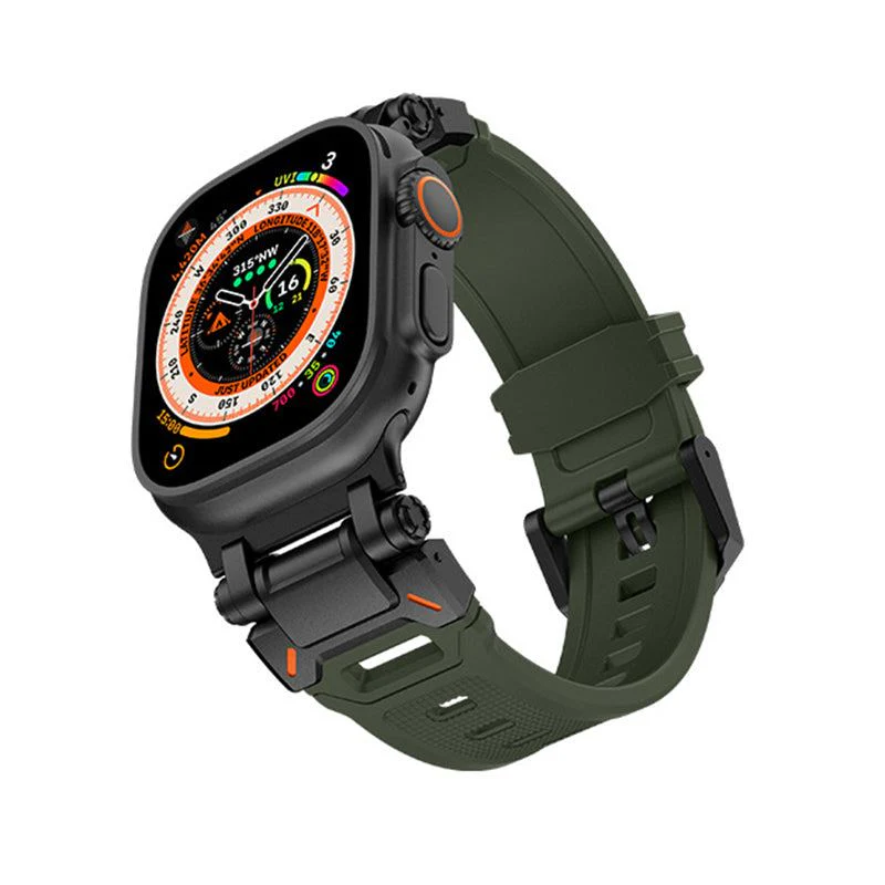 "Ultimate Luxury" TPU Band With Titanium Connector For Apple Watch - Image 19