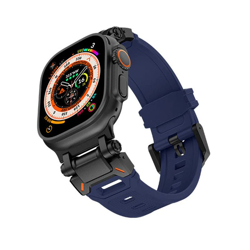 "Ultimate Luxury" TPU Band With Titanium Connector For Apple Watch - Image 20