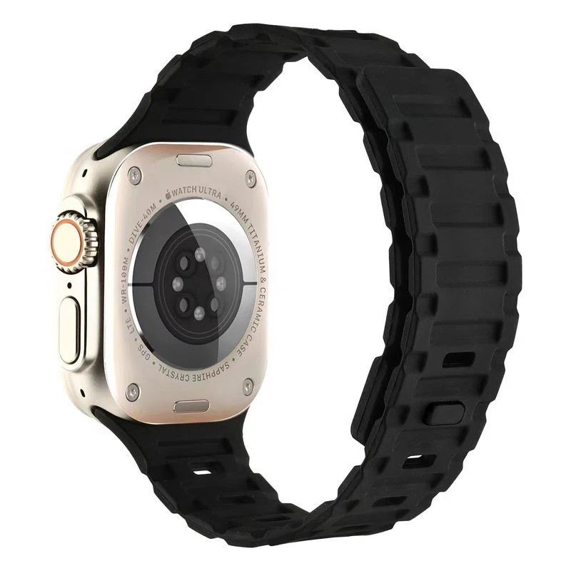 "Dual-Tone" Ultra-Durable Magnetic Silicone Band For Apple Watch - Image 17