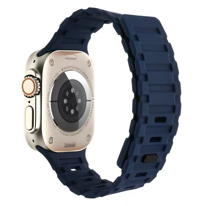 "Dual-Tone" Ultra-Durable Magnetic Silicone Band For Apple Watch - Image 18