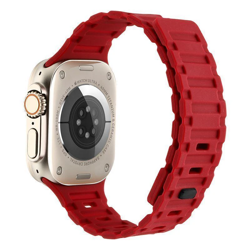 "Dual-Tone" Ultra-Durable Magnetic Silicone Band For Apple Watch - Image 20