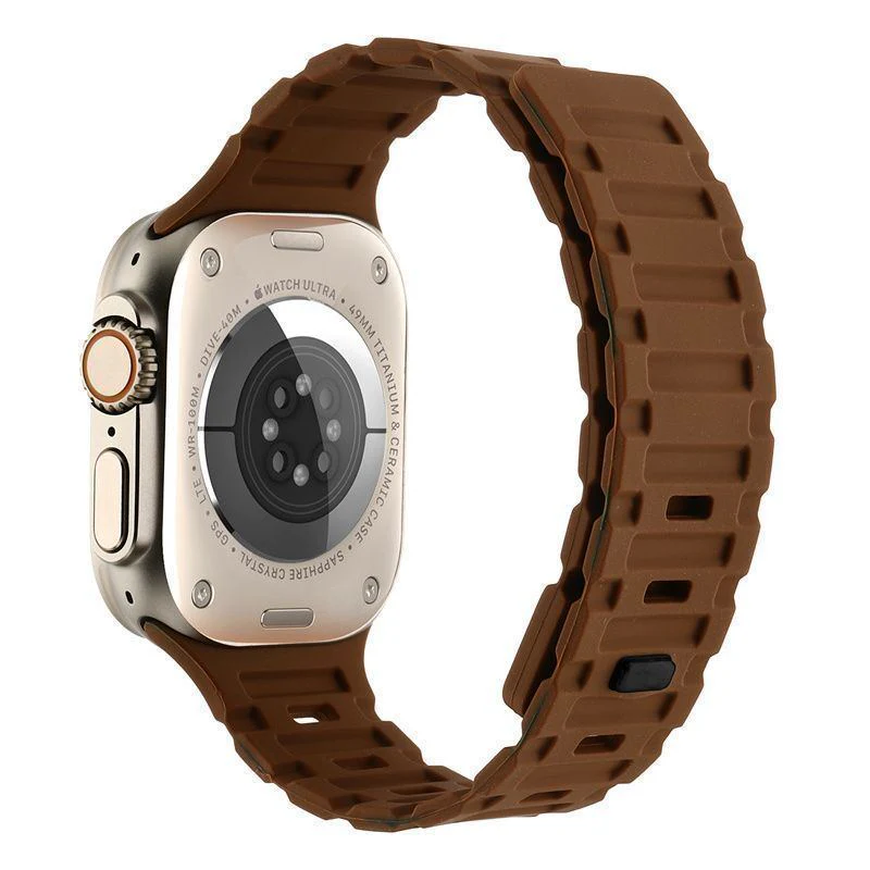"Dual-Tone" Ultra-Durable Magnetic Silicone Band For Apple Watch - Image 24