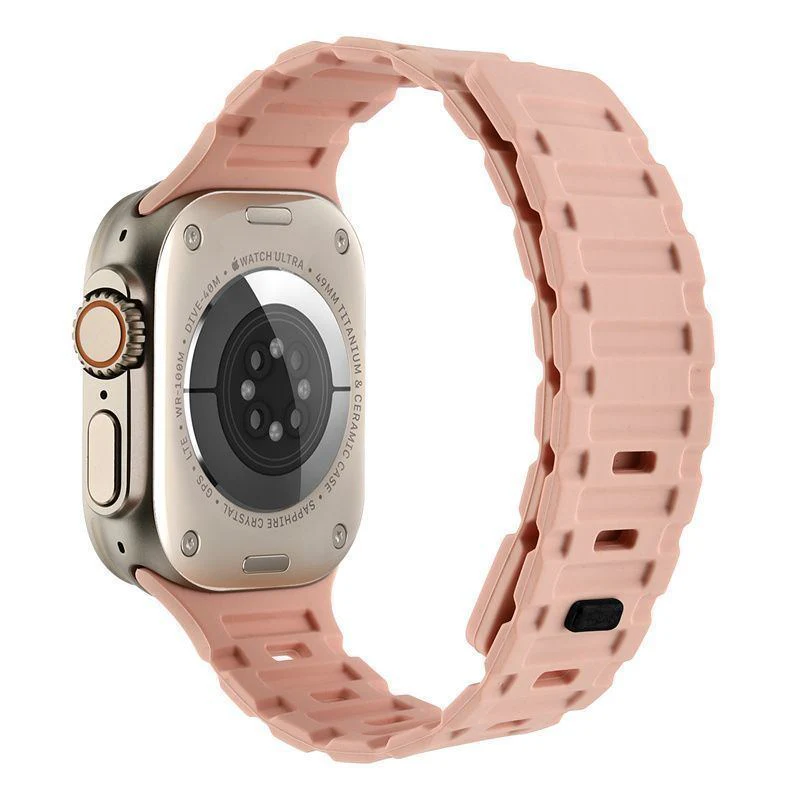 "Dual-Tone" Ultra-Durable Magnetic Silicone Band For Apple Watch - Image 26