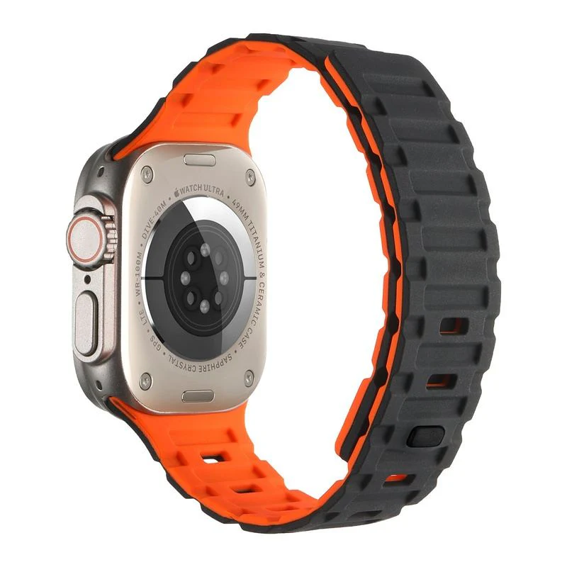 "Dual-Tone" Ultra-Durable Magnetic Silicone Band For Apple Watch - Image 7