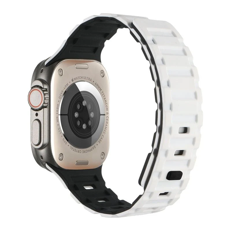 "Dual-Tone" Ultra-Durable Magnetic Silicone Band For Apple Watch - Image 9